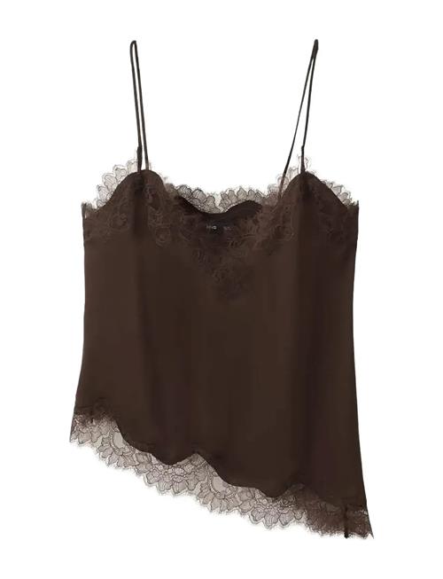 Mango | Asymmetric Lace Camisole Top | S