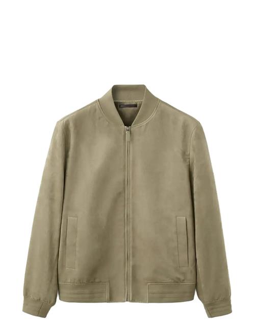 Mango | Suede-Effect Bomber Jacket | S