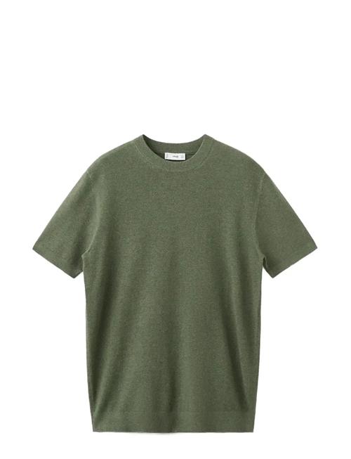 Mango | Cotton Fine-Knit T-Shirt | S