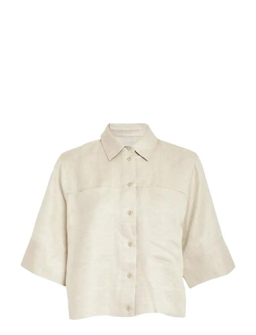 Minus | Msjuno Cropped Linen Shirt | 34