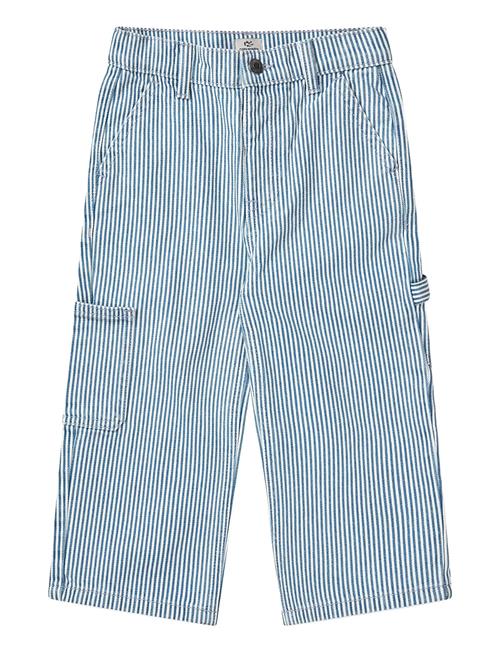 Copenhagen Colors | Y/D Stripe Twill Cargo Pants W. Adj. Waist | 122
