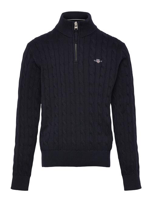 Gant Kids | Shield Cotton Cable Half Zip Sweater | 122