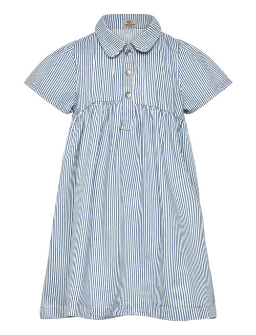 Copenhagen Colors | Y/D Stripe Dress W. Frill Sleeves | 140