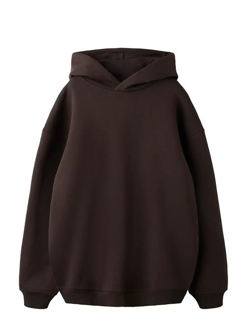 LMTD | Nlnrenar Ls Bru Loose Sweat W. Hood | 146-152