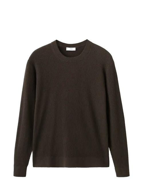 Mango | Fine Rib-Knit Cotton Sweater | XL