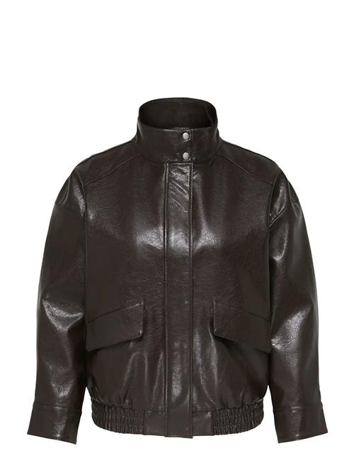 ONLY Carmakoma | Carjulia Faux Leather Ovz. Bomber  Otw | 46