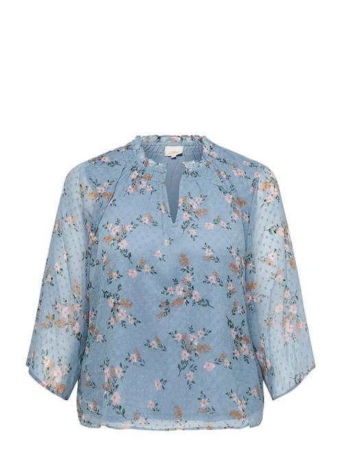ONLY Carmakoma | Carsigrid L/S V-Neck Top Aop | 52