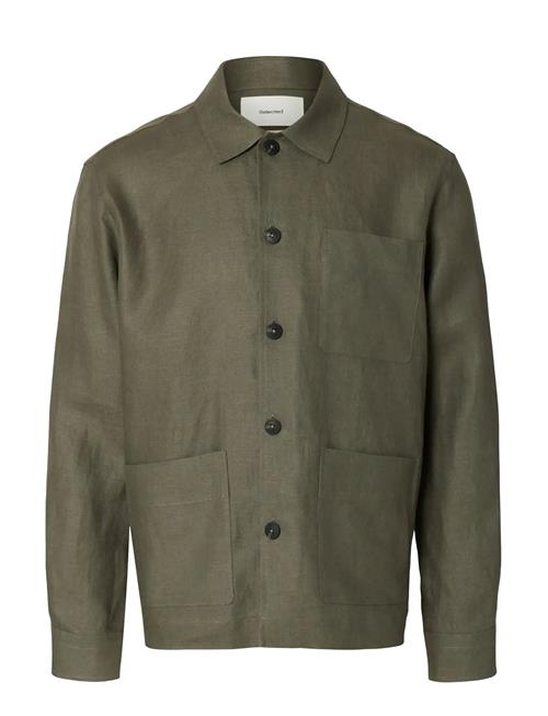 Selected | Slhregbaird Linen Overshirt Resort | L