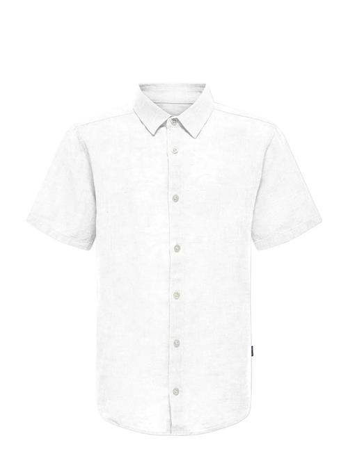 ONLY & SONS | Osjcaiden Life Ss Solid Linen Shirt Wvn | 146