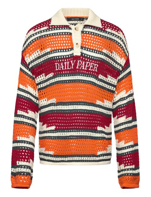 Daily Paper | Kente Stripe Knit Polo | XL