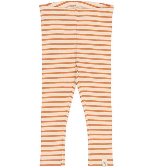 Petit Piao Leggings - Rib - Ppsky - Coral Gold