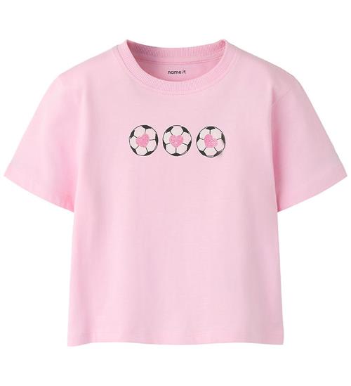 Name It T-shirt - NmfHinny - Sweet Lilac m. Glimmer