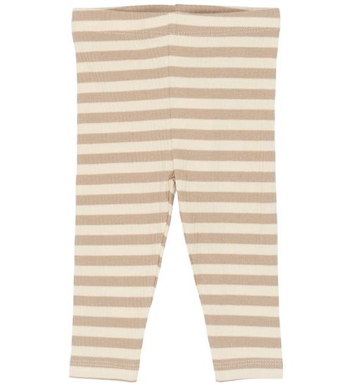 The New Siblings Leggings - Rib - TnsbFro - Humus Striped