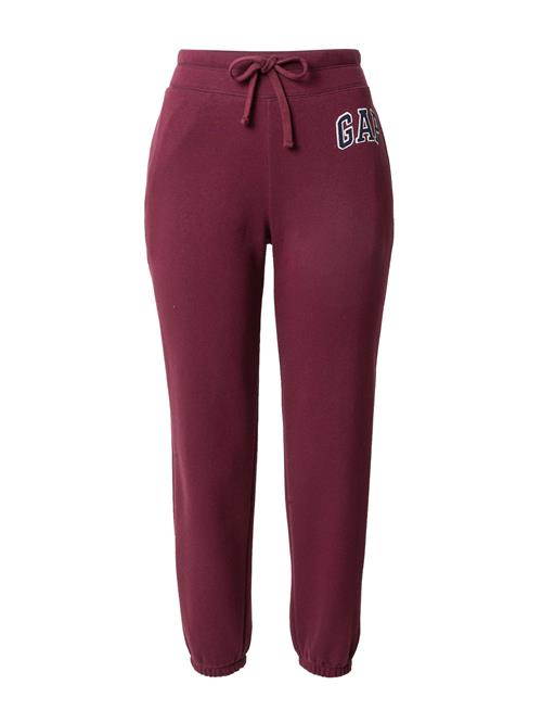 GAP Bukser 'Heritage'  navy / vinrød / hvid