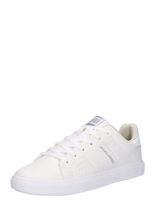 JACK & JONES Sneaker low 'JFWEALING'  basalgrå / hvid