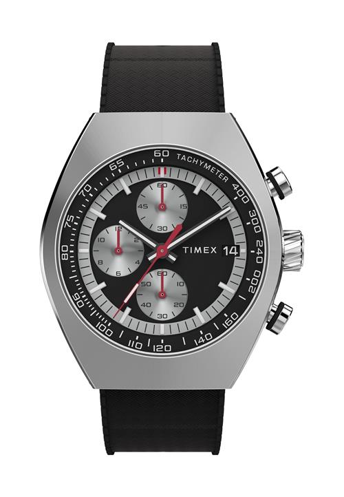 TIMEX Analogt ur  rød / sort / sølv