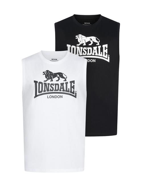 LONSDALE Bluser & t-shirts  sort / hvid