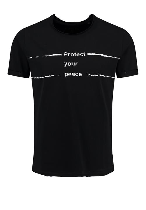 Key Largo Bluser & t-shirts 'Protect'  grå / mørkegrå / sort / hvid