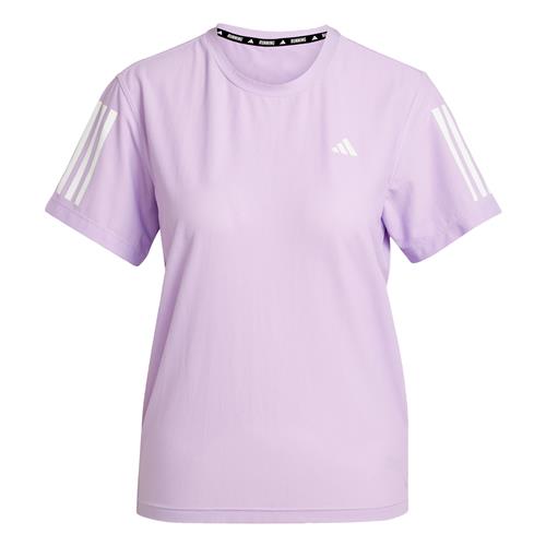 ADIDAS PERFORMANCE Funktionsbluse 'Own The Run'  lilla / hvid