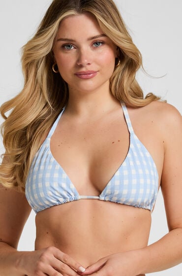 Hunkemöller Trekantsbikinitop Amalfi Blå