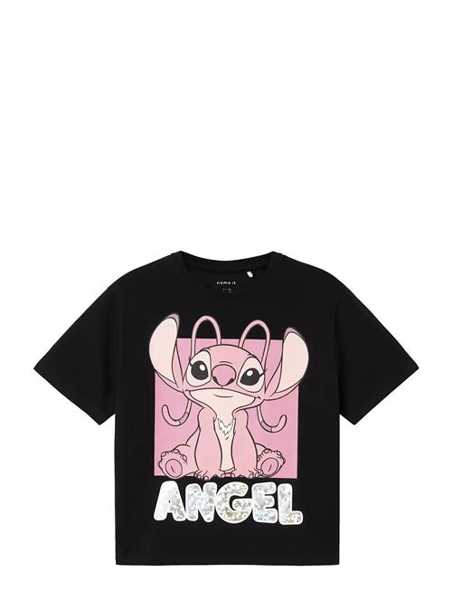 name it | Nkfnyri Stitch Ss Nreg Top Box Lnoos Wdi | 122-128