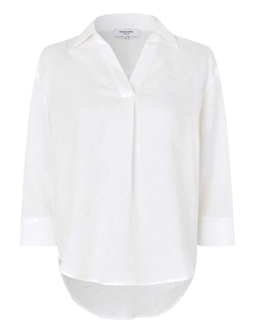 Rosemunde | Rwesther Linen 3/4 Sleeve Shirt | 40
