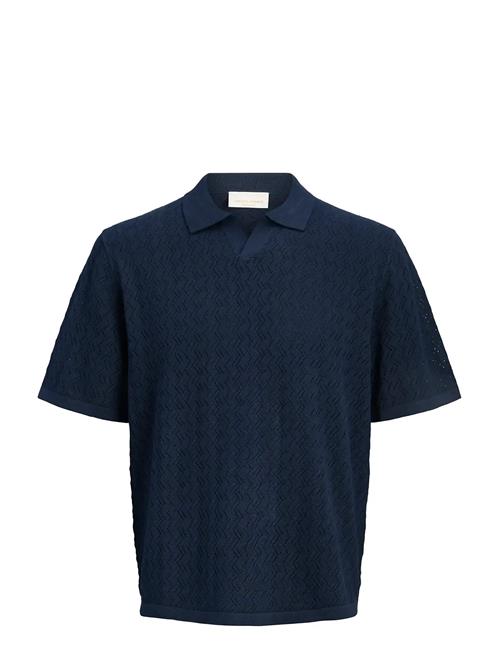Jack & Jones | Jortyler Knit Ss Split Neck Polo Sn | XL
