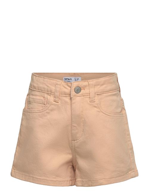 name it | Nmfrose Mom Twill Shorts 1081-Bk Tb | 128