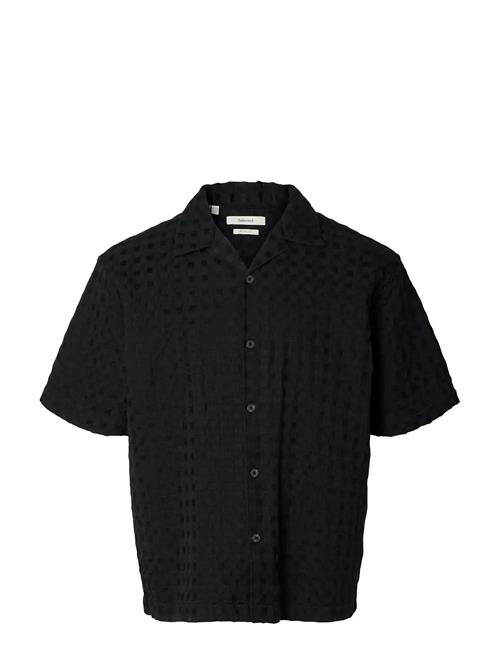 Selected | Slhrlxmonty Texture Ss Shirt | S