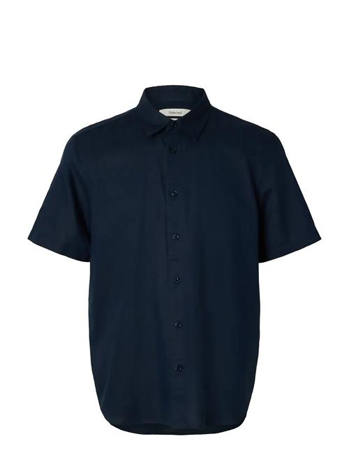 Selected | Slmregclaus Clay Linenblend Ss Sht Noos | L