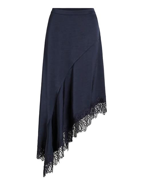 Vila | Vilea High Low Lace Skirt | 38