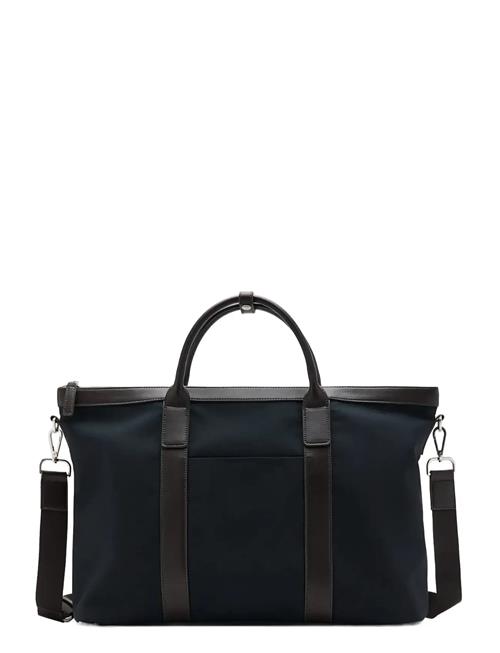 Mango | Travel Tote Bag With Leather Details | ONE SIZE