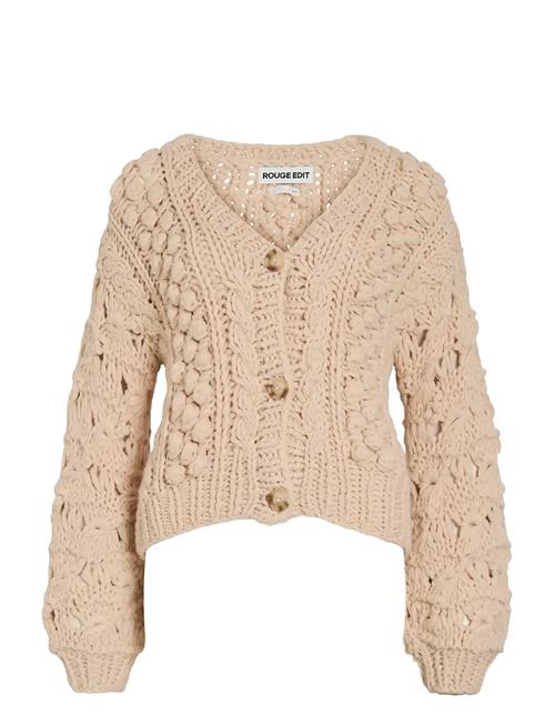 ROUGE EDIT | Rouamelia Ls V-Neck Cardigan | M