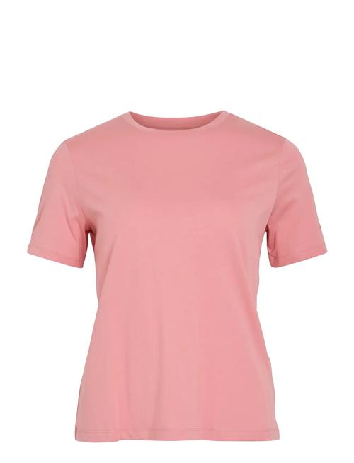 ROUGE EDIT | Roupima Ss Emb. O-Neck Tee | S