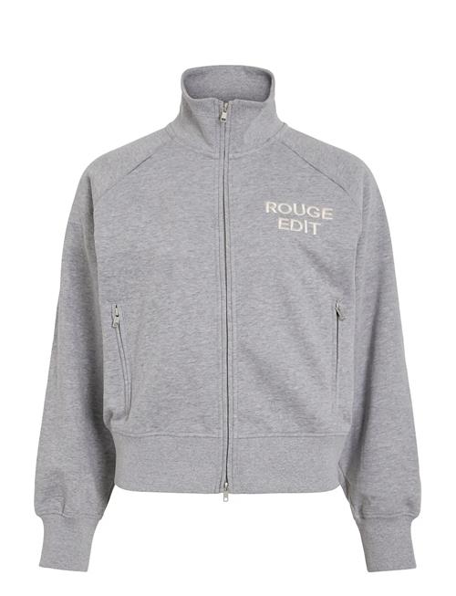 ROUGE EDIT | Rouyork L/S High Neck Zipper Sweat | M