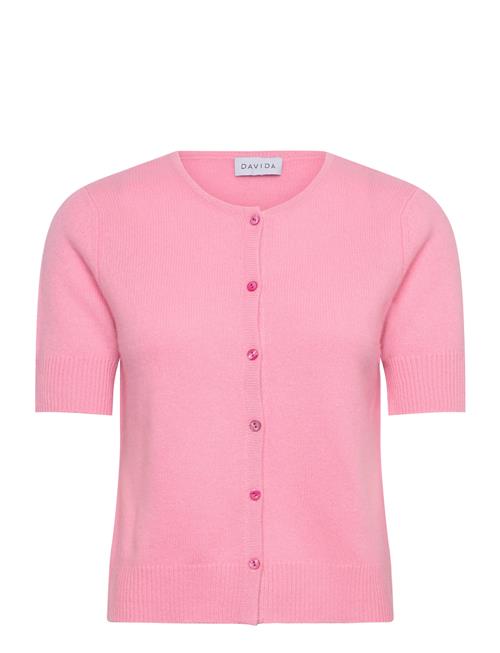 Davida Cashmere | Short Sleeve Boxy Cardigan | M