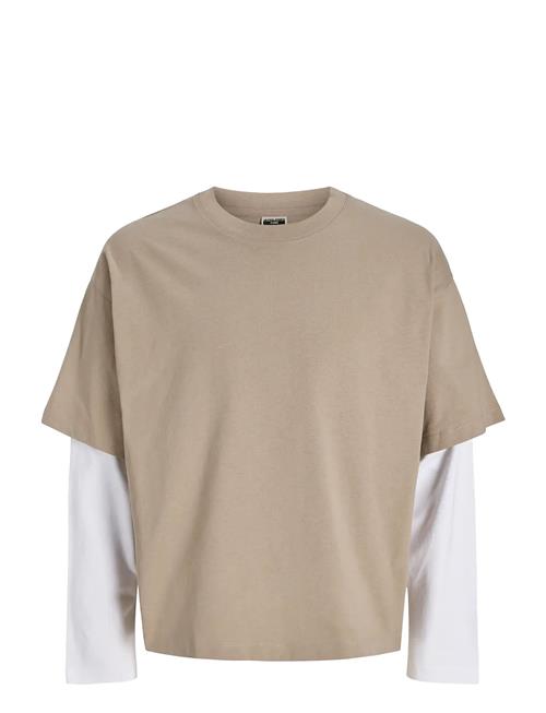 Jack & Jones | Jcobiarritz Doublelayer Tee Ls Styd Ss26 | L
