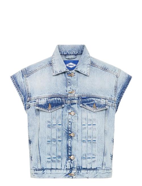 BALL | Bapietro Denim Short Waistcoat | XXS
