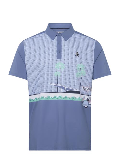 Original Penguin Golf | Palm Spring Block Polo | L