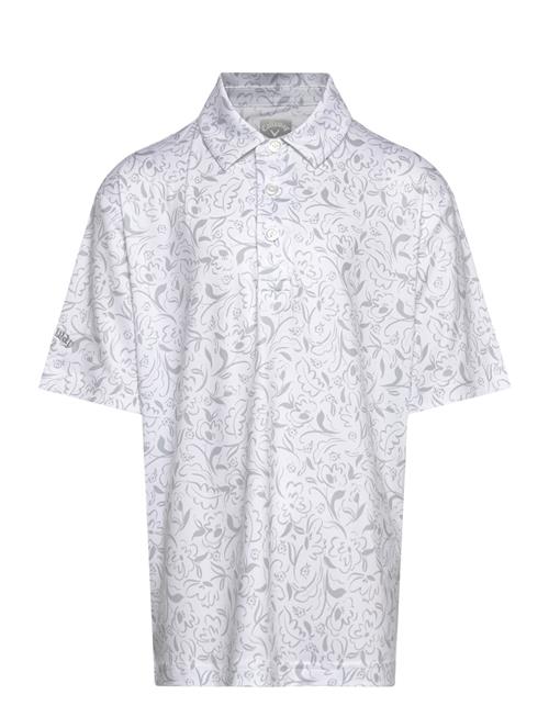 Callaway | Floral Print Polo | M