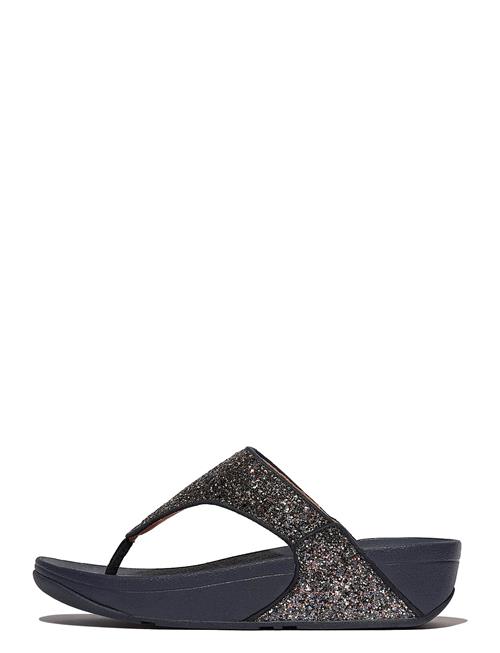 FitFlop | Lulu Multi-Tonal Glitter Toe-Post Sandals | 36