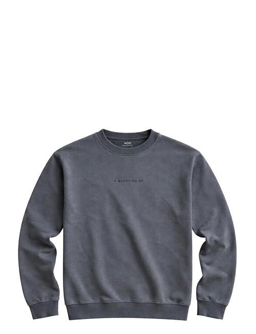 A QUESTION OF | Ollie Crewneck Acid Wash | L
