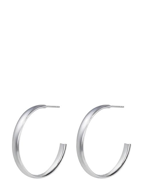 Bud to rose | Annie Hoop 40Mm Silver | ONE SIZE
