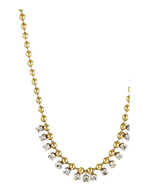 Bud to rose | Ice Ballchain Necklace Gold | ONE SIZE