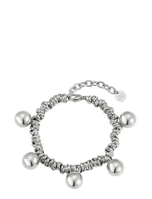Bud to rose | Velvet Globe Bracelet Silver | ONE SIZE
