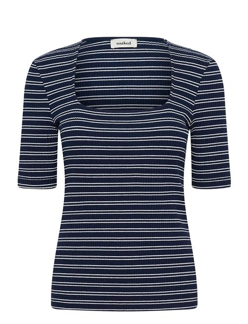 Soaked | Slsimone Striped Tee | S