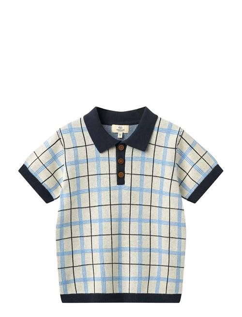 Copenhagen Colors | Knitted Checkered Polo | 140