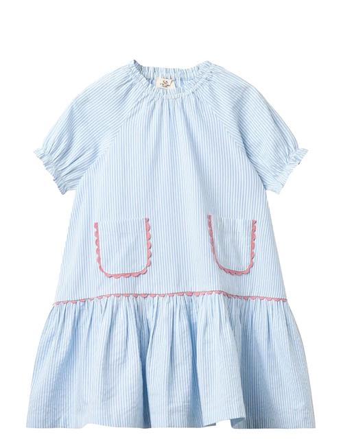 Copenhagen Colors | Seersucker Dress W. Pockets | 80