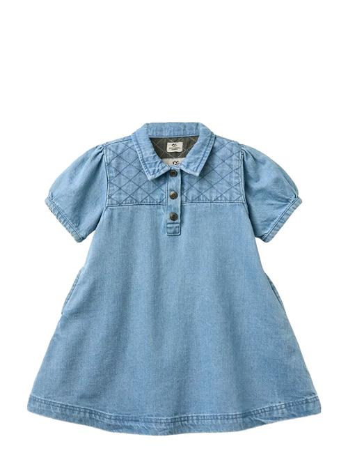 Copenhagen Colors | Organic Quilted Denim Dress | 116