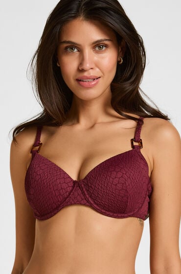 Hunkemöller Highleg Bikiniunderdel Aruba Lilla